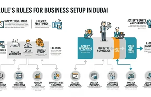 What are the rules for business setup in Dubai?