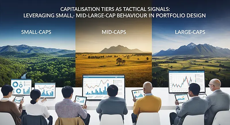 Capitalisation Tiers as Tactical Signals: Leveraging Small-, Mid-, and Large-Cap Behaviour in Portfolio Design