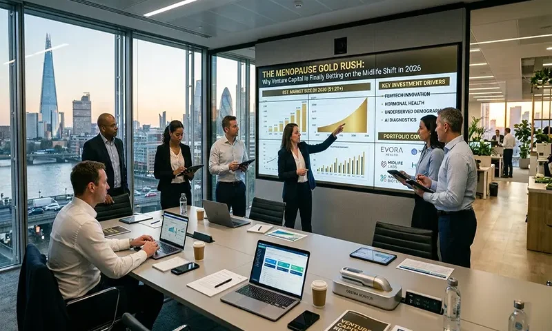 The Menopause Gold Rush: Why Venture Capital is Finally Betting on the Midlife Shift in 2026